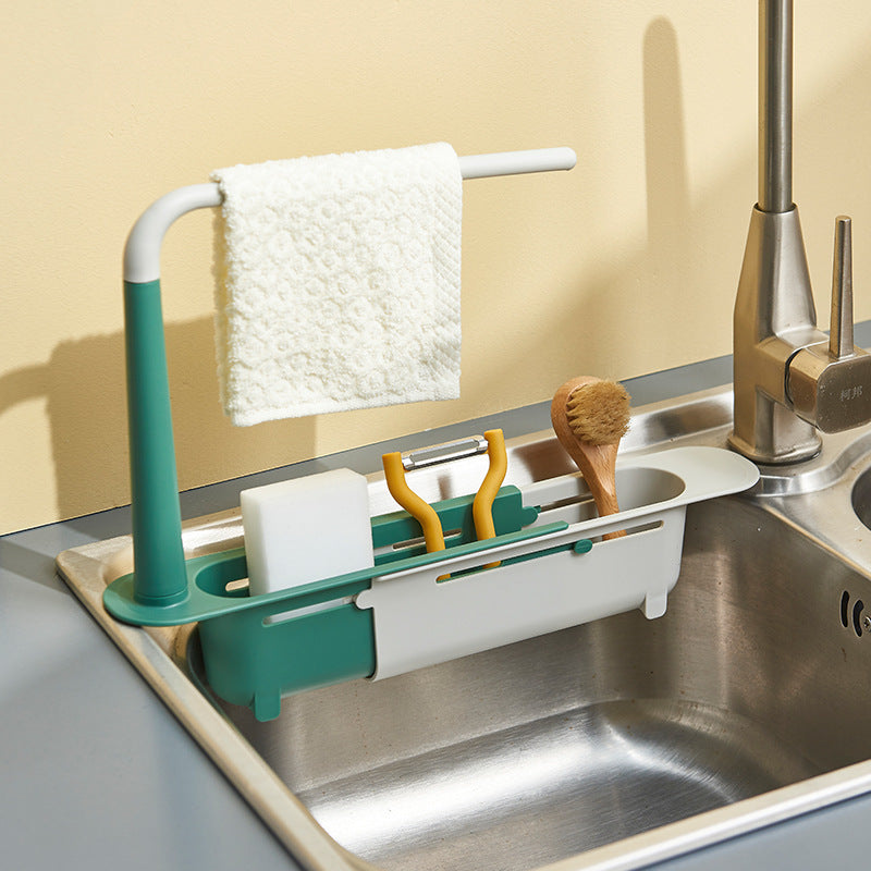 Stretch N Store™ Multifunctional Sink Shelf Rack